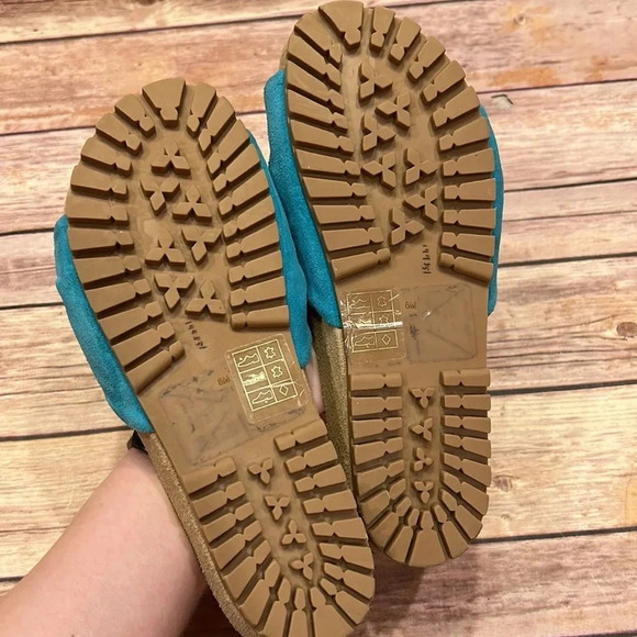 Jack Rogers Aqua Knot Phoebe Slides - Picture 9 of 10